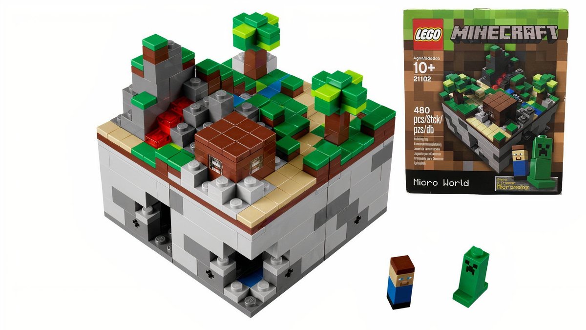 LEGO Minecraft Micro World forest set