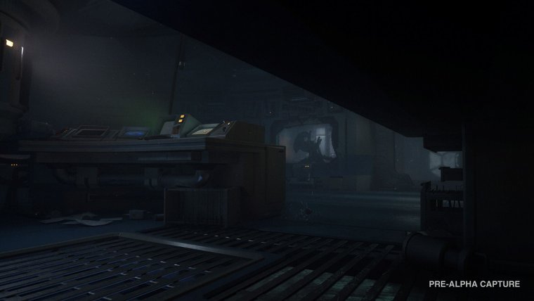 A damaged corridor inside Alien: Isolation 2’s Gemini hazardous lab