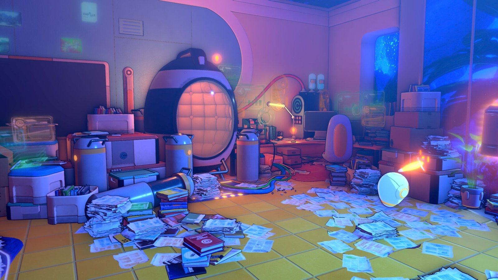 A Dragon Ball Xenoverse 3 apartment room used as a home base
